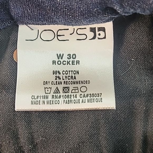 Joe's Jeans Size 30 Rocker Style Naomi Wash Boot Cut Denim Pants - Picture 9 of 10